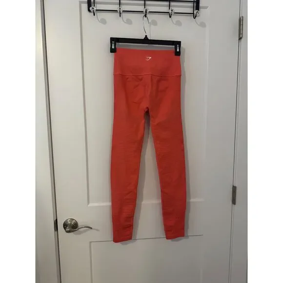 Orange GymShark Leggings - Picture 3 of 6